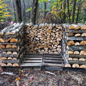 Premium Blaze – Full Cord of Seasoned All-Hardwood Firewood